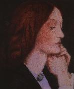 Portrait of Elizabeth Siddal, Dante Gabriel Rossetti